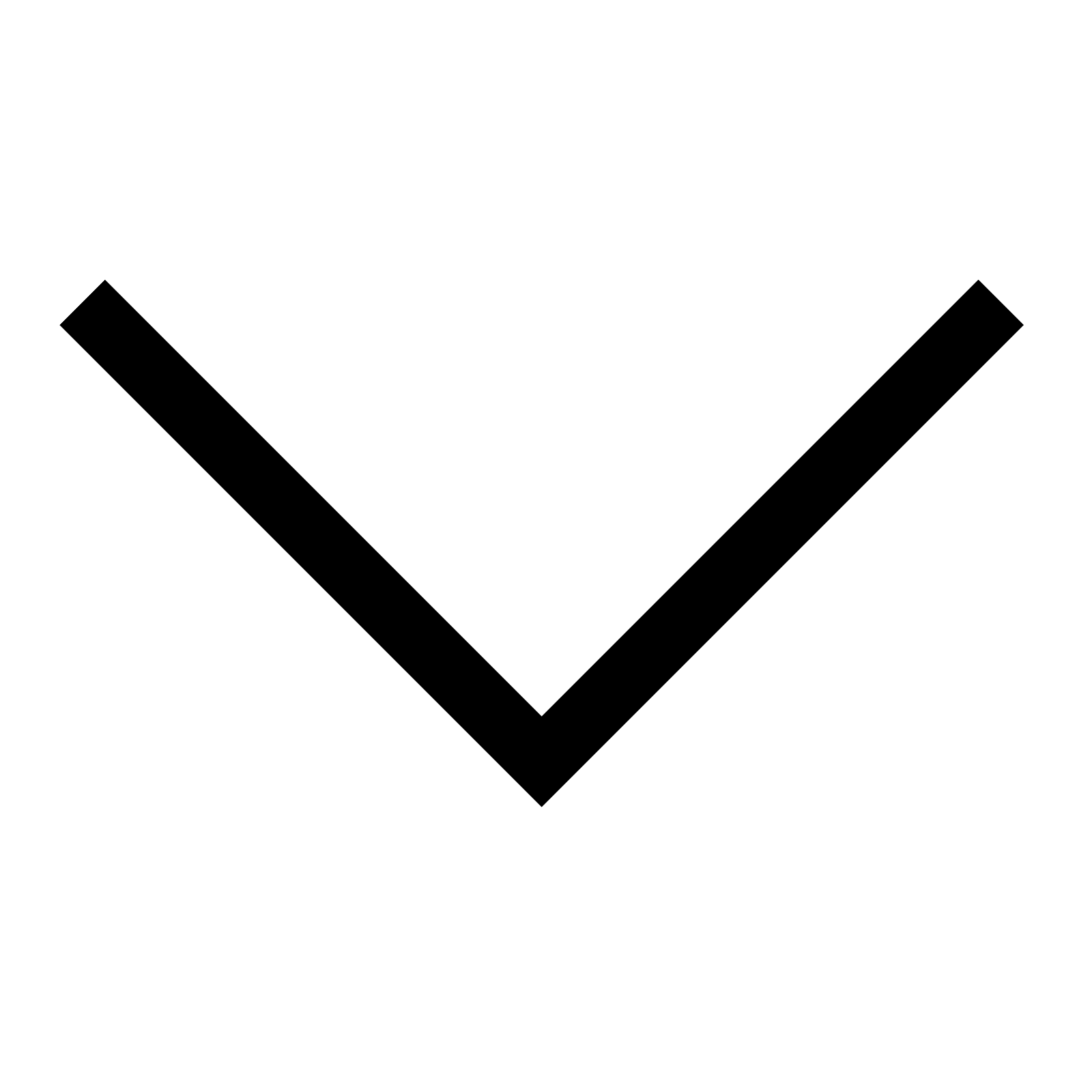 image of a down arrow